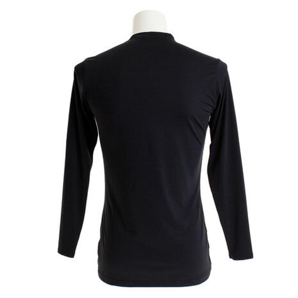 エックスティーエス（XTS） 野球 アンダーシャツ ストレッチ 丸首 長袖 インナー シャツ 723G6ES4167 黒 （メンズ）