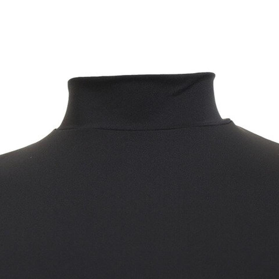 エックスティーエス（XTS） 野球 アンダーシャツ ストレッチ ハイネック 長袖 インナー シャツ 723G6ES4166 黒 （メンズ）