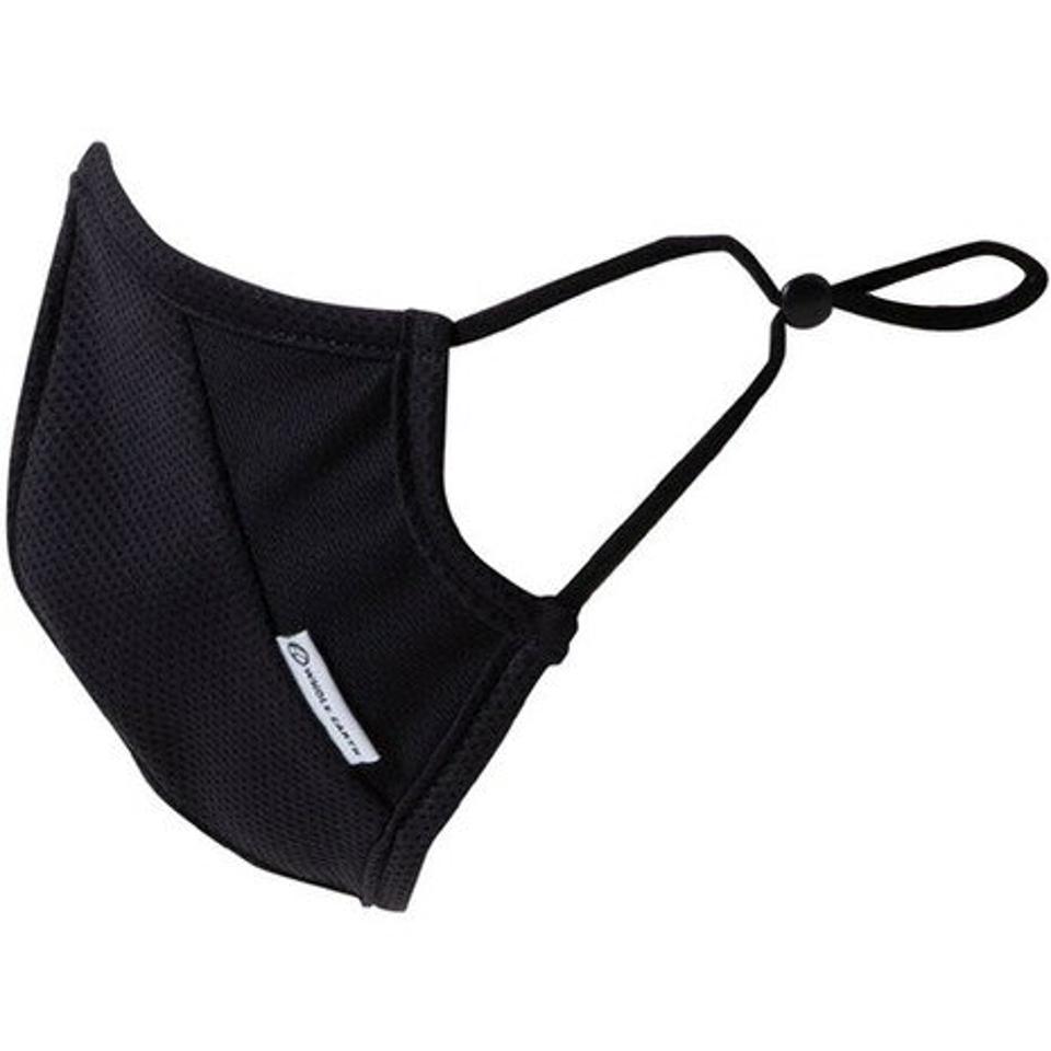 ホールアース（Whole Earth）（メンズ、レディース）アウトドア スポーツマスク 抗菌 消臭 フェイスガード 洗えるマスク 3枚入り ブラック WE2HFZ02 BLK