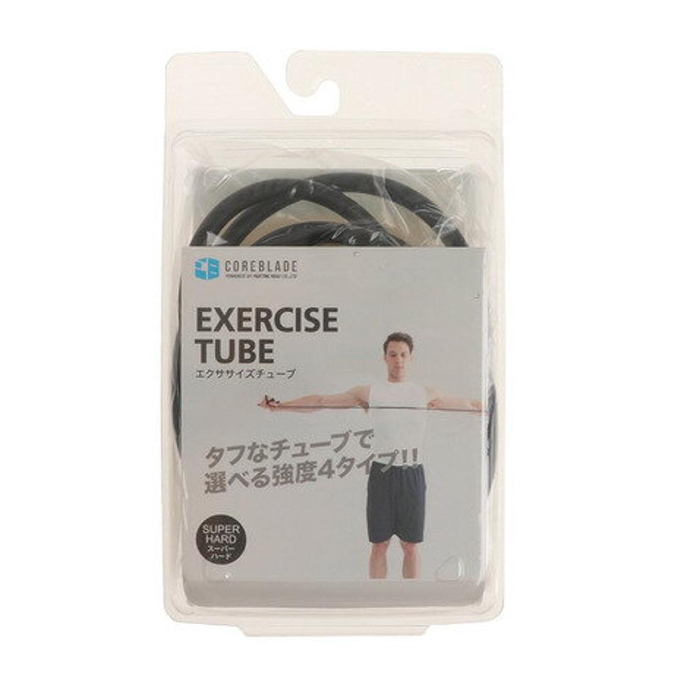 コアブレード（COREBLADE）（メンズ、レディース）エクササイズチューブ トレーニングチューブ スーパーハード 841CB6HI 6899 BLK ブラック