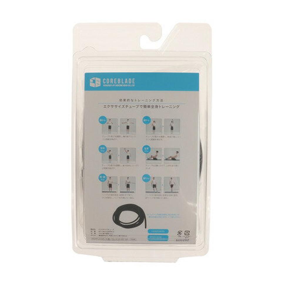 コアブレード（COREBLADE）（メンズ、レディース）エクササイズチューブ トレーニングチューブ スーパーハード 841CB6HI 6899 BLK ブラック
