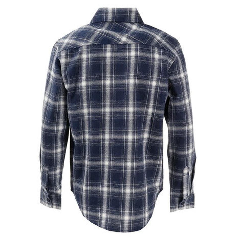 ティア（TYR） チェック 長袖シャツ TSHNCHK-20SRL WHT/NVY オンライン価格 （メンズ）