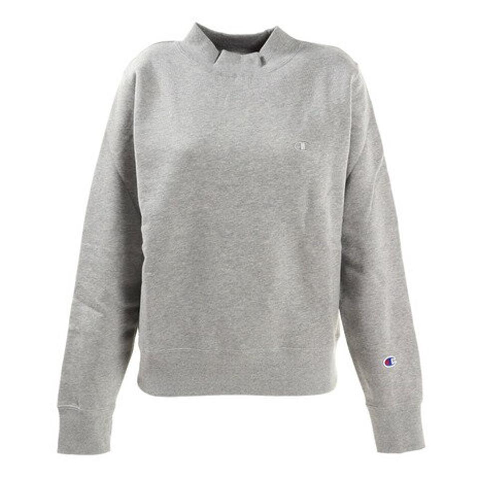チャンピオン-ヘリテイジ（CHAMPION-HERITAGE） モックネックスウェットシャツ CW-U027 070 （レディース）