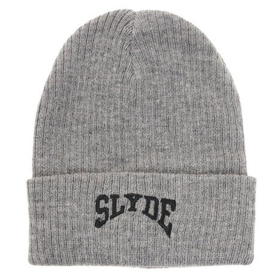 スライド(SLYDE)(メンズ)RIB CUFF WATCH ニット帽 sl2021AW205 GRY