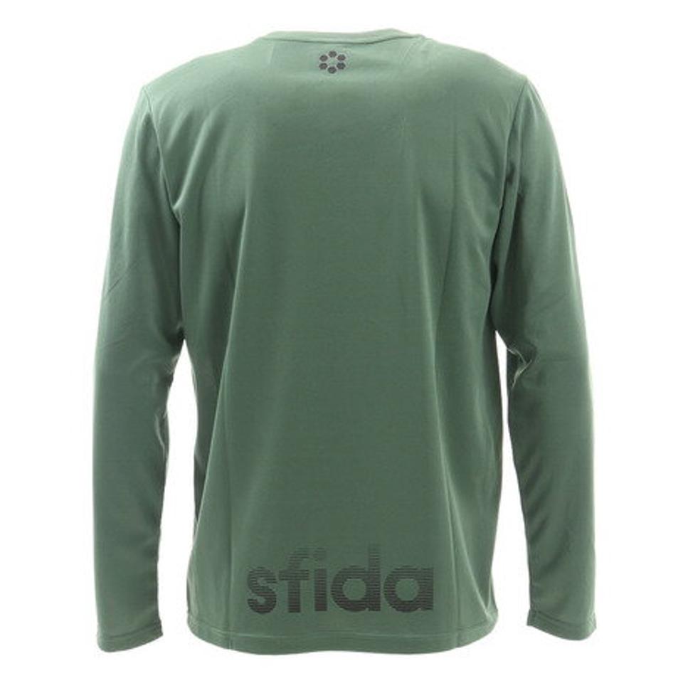 スフィーダ（SFIDA）（メンズ）サッカー ウェア メンズ スターカモ柄 長袖 プラクティスシャツ XA-20A01 KHK