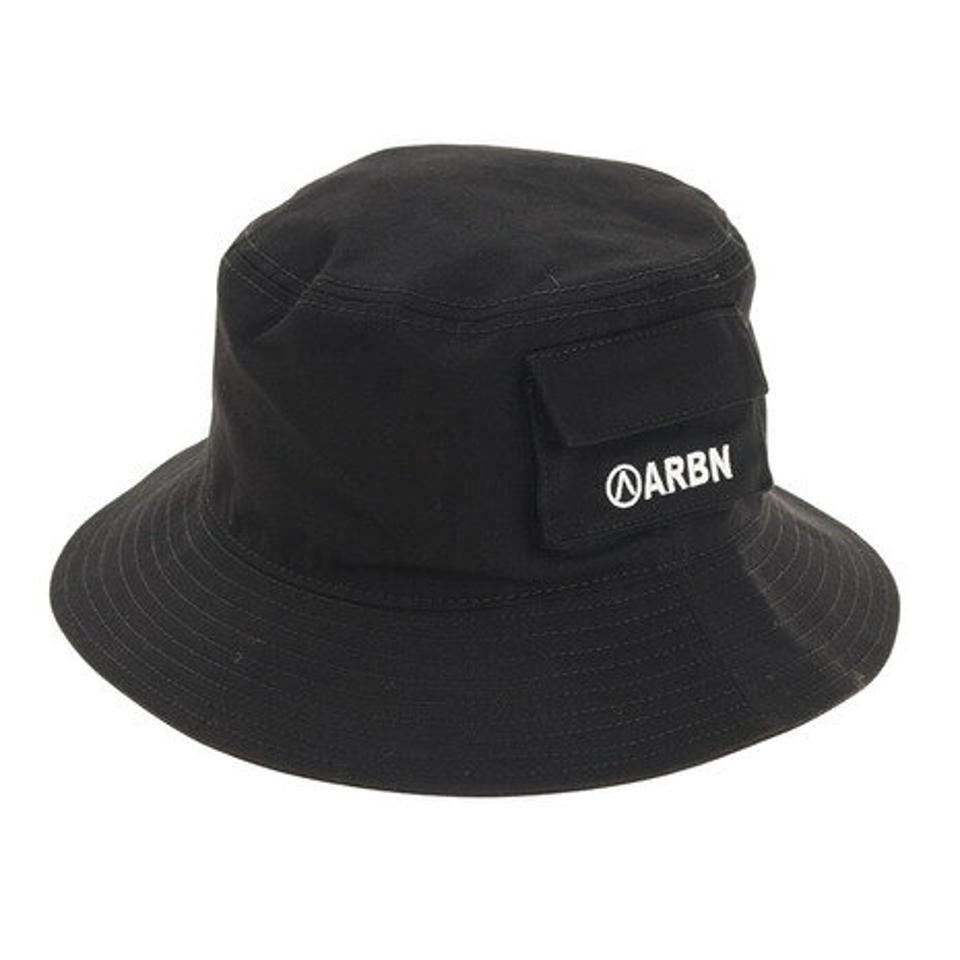 エアボーン(ARBN) ポケット バケットハット ARBN21-C001 BLK (メンズ)