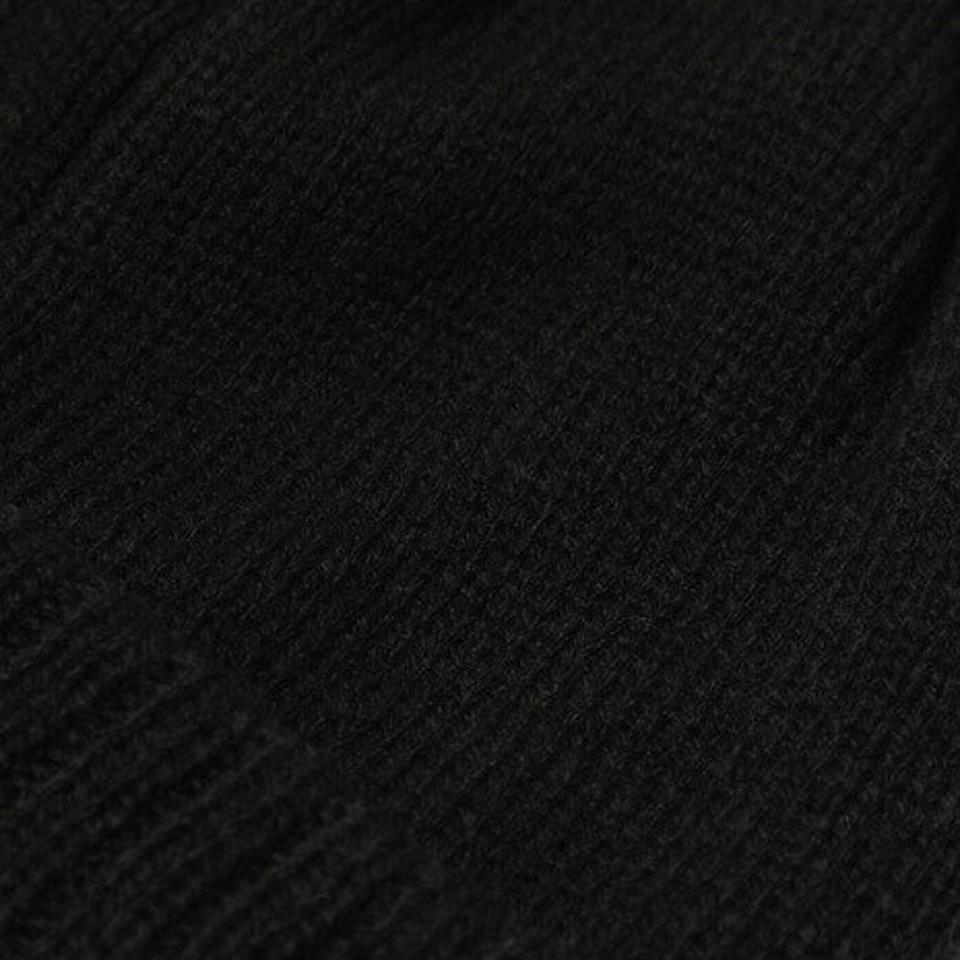 【15%OFFクーポン対象！4/25まで】エルケクス（ELKEX）（メンズ）ニット帽 ワッペンカフワッチ 897EK1ST2652 BLK 防寒