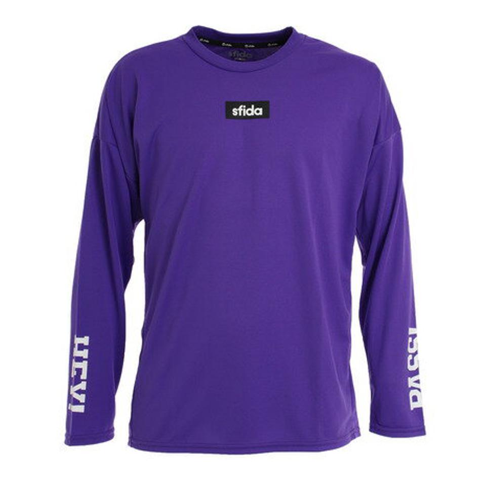スフィーダ（SFIDA）（メンズ）サッカー ウェア メンズ HEY!PASS!長袖 プラクティスシャツ SA-20A08 PPL