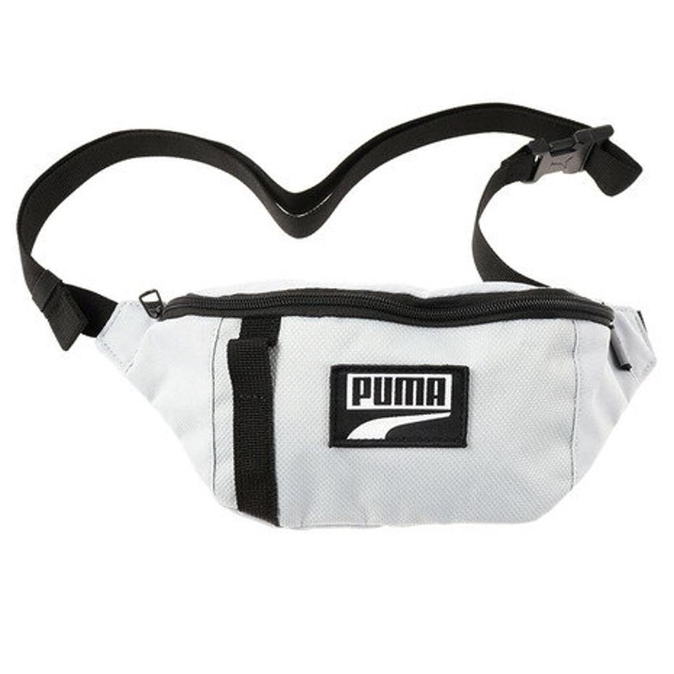 【10%OFFクーポン 12/8まで】プーマ（PUMA）（メンズ、レディース）デッキウエストバッグ 076906-02 GRY