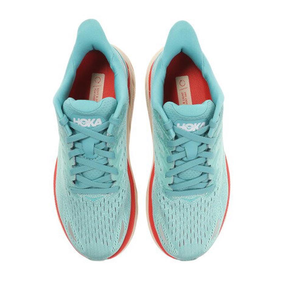 ホカ（HOKA）（レディース）ランニングシューズ クリフトン8 ワイド CLIFTON 8 WIDE 1121375-AEBL ジョギングシューズ