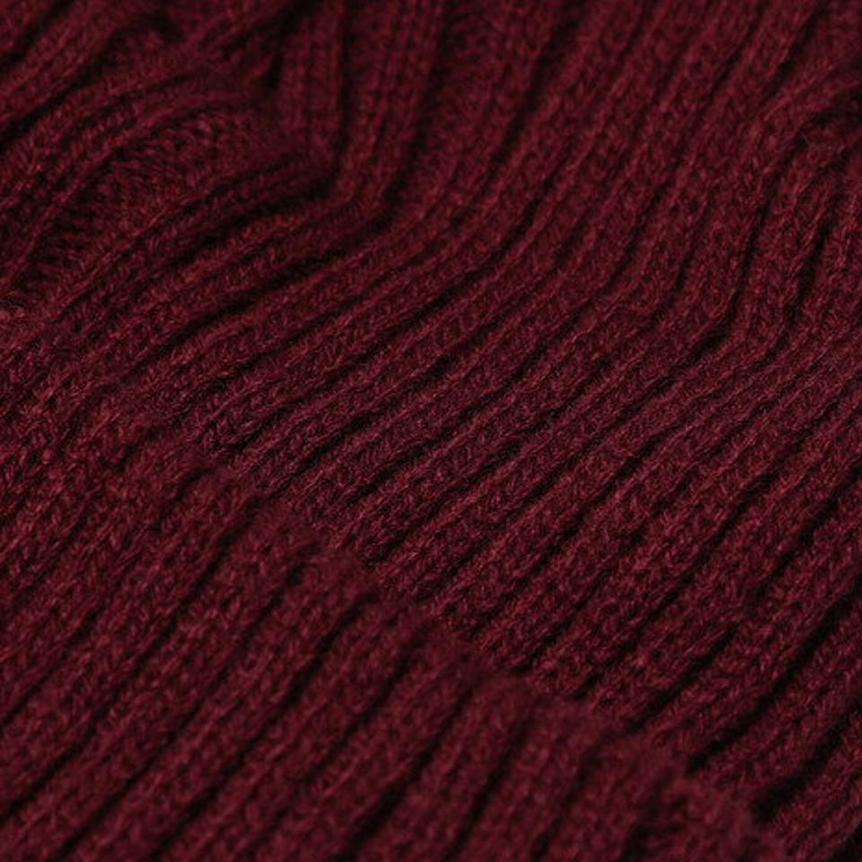 【15%OFFクーポン対象!4/25まで】エルケクス(ELKEX)(メンズ)ニット帽 リブフィッシャーマンキャップ 897EK1ST2649 WIN 防寒