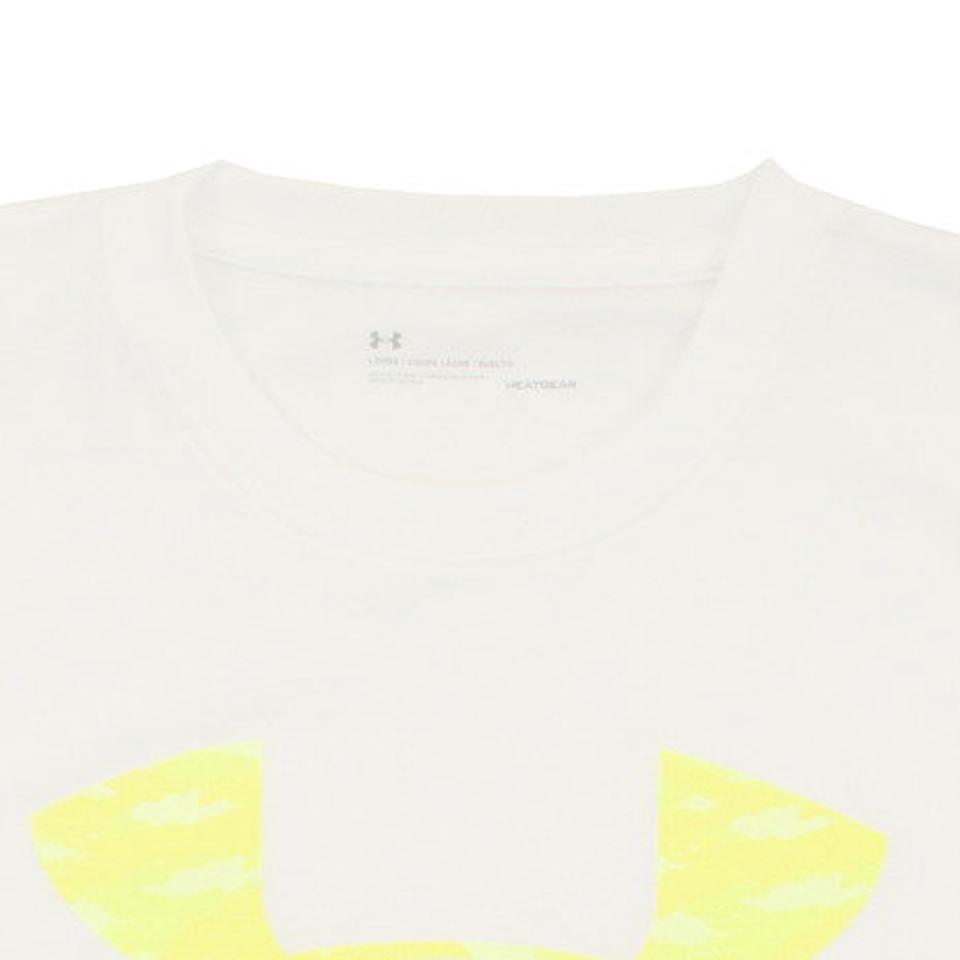 【5点以上で10％OFFクーポン！8/11まで】アンダーアーマー（UNDER ARMOUR） テック ショートスリーブ ビッグロゴ シャツ 1354249 WHT BB 【野球 スポーツ ウェア 一般】 （メンズ）