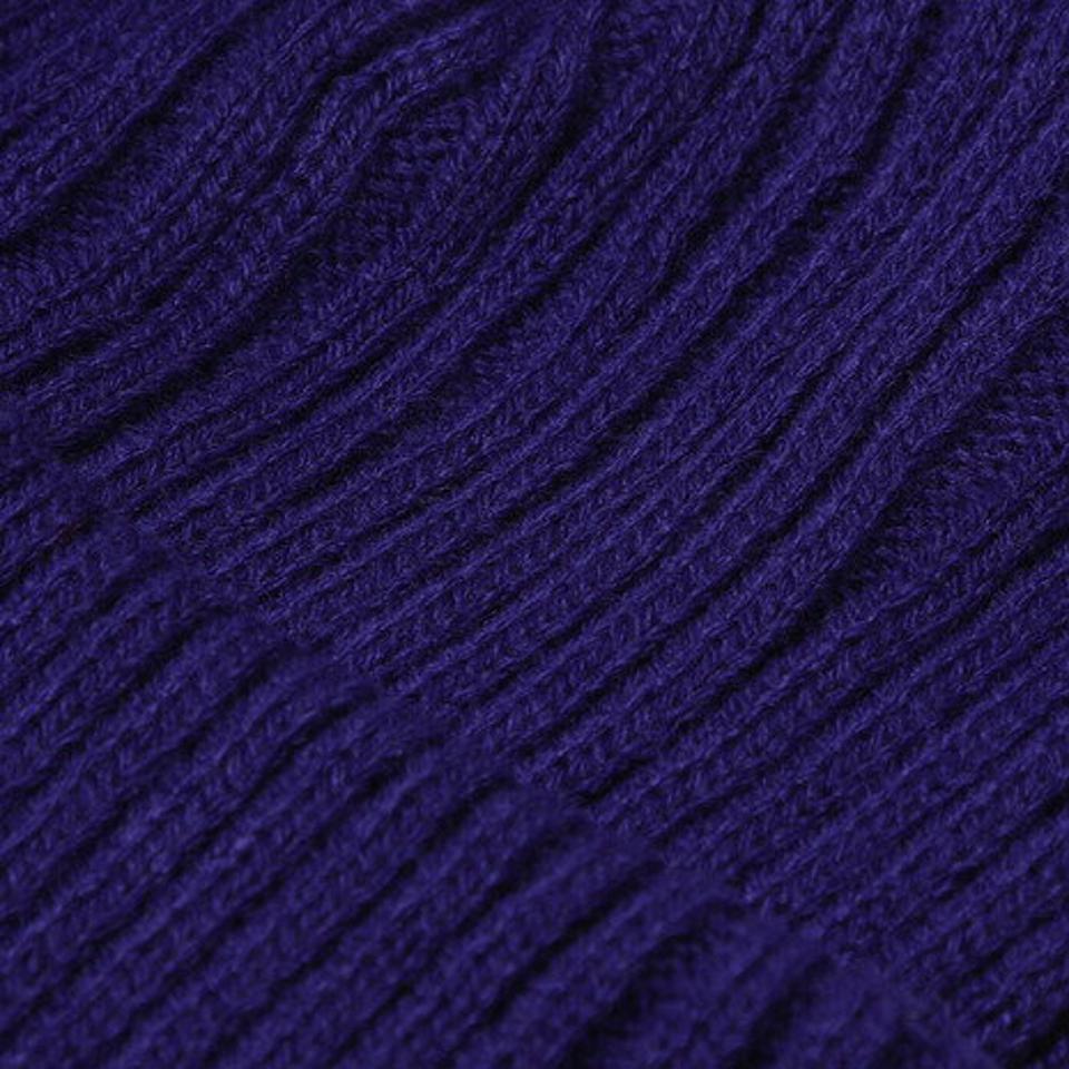 【15%OFFクーポン対象!4/25まで】エルケクス(ELKEX)(メンズ)ニット帽 リブフィッシャーマンキャップ 897EK1ST2649 PUL 防寒