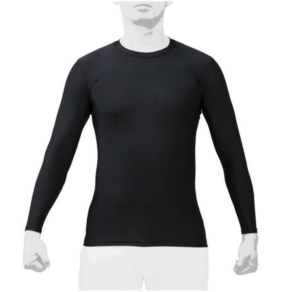 ミズノ（MIZUNO） 野球 アンダーシャツ ローネック 長袖 インナー シャツ 2枚組 フィット 12JA0Q0109 （メンズ）
