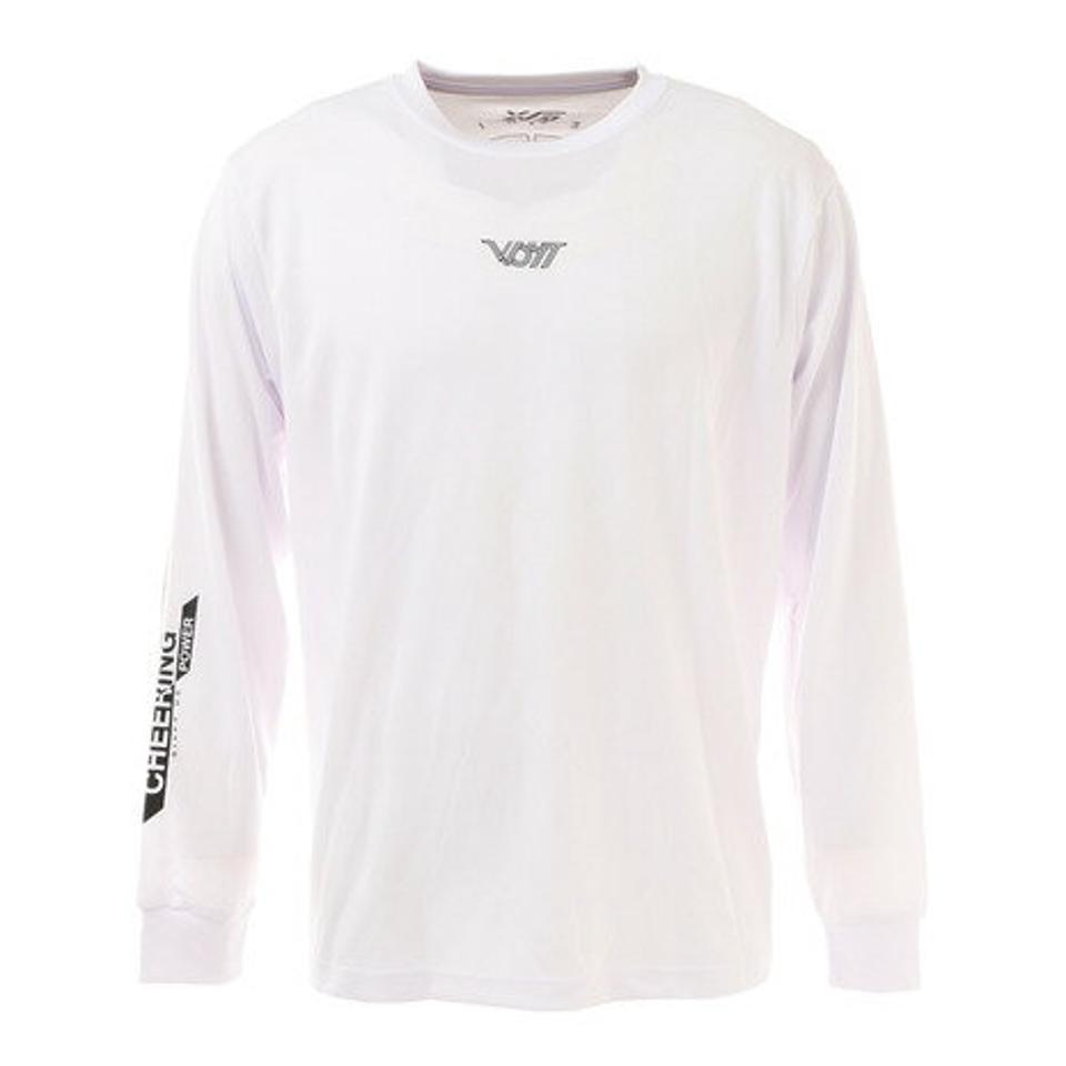 エックスティーエス（XTS）（メンズ）バスケットボールウェア ドライプラス CHEERING GIVES シャツ 751G1CD6616 WHT