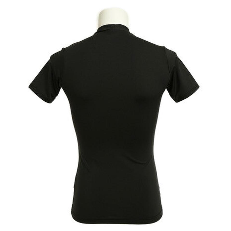 エックスティーエス（XTS） 野球 アンダーシャツ 半袖 ストレッチ 丸首 インナー シャツ 723G6ES4172 黒 （メンズ）