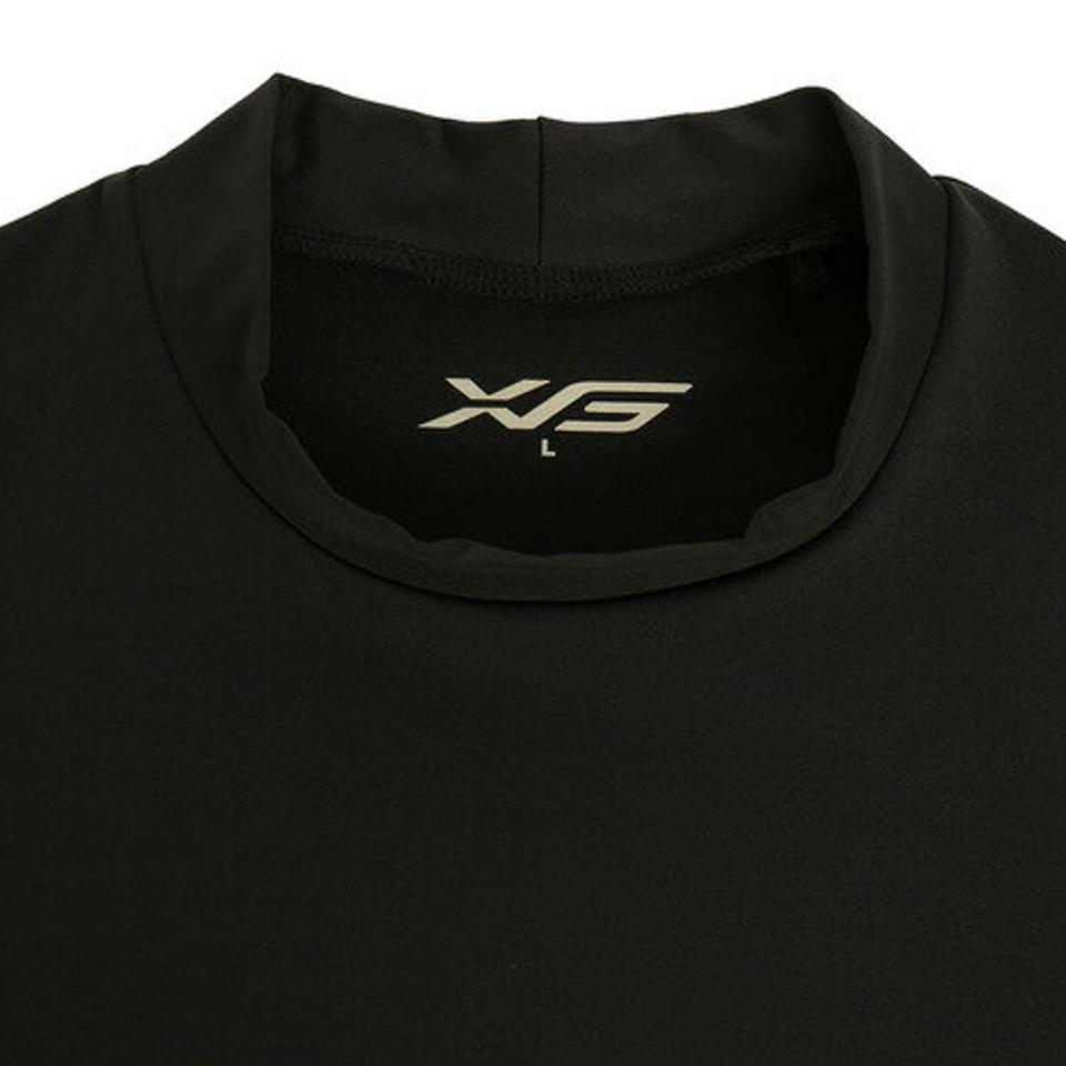 エックスティーエス（XTS） 野球 アンダーシャツ 半袖 ストレッチ 丸首 インナー シャツ 723G6ES4172 黒 （メンズ）