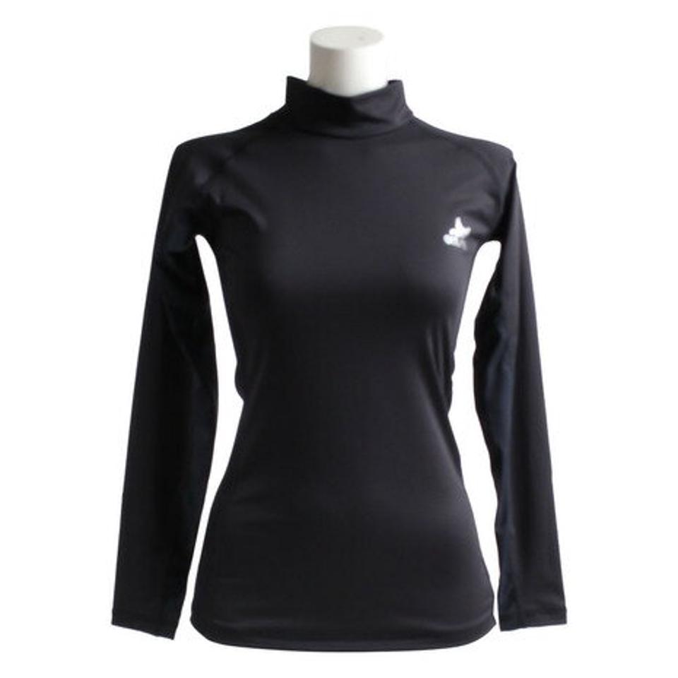 【10/26 10:00〜10/28 23:59迄 エントリー＆対象3店舗買い回りで最大P10倍！】クランク（CLUNK） 冷感ハイネックアンダーシャツ CL57LU71 BLK レディース 夏用 （レディース）