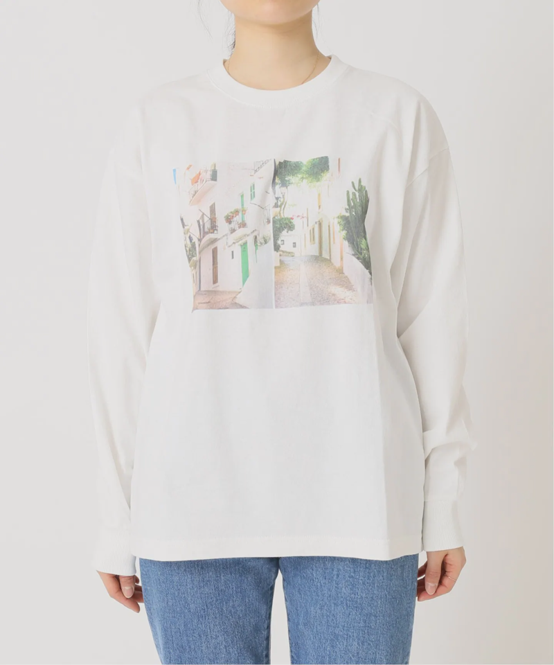 USAコットンフォトプリントTシャツ◆（JOURNAL STANDARD relume）