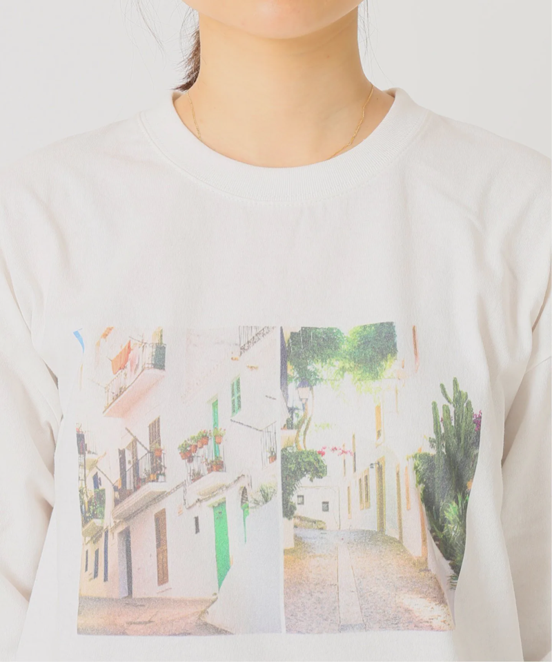USAコットンフォトプリントTシャツ◆（JOURNAL STANDARD relume）
