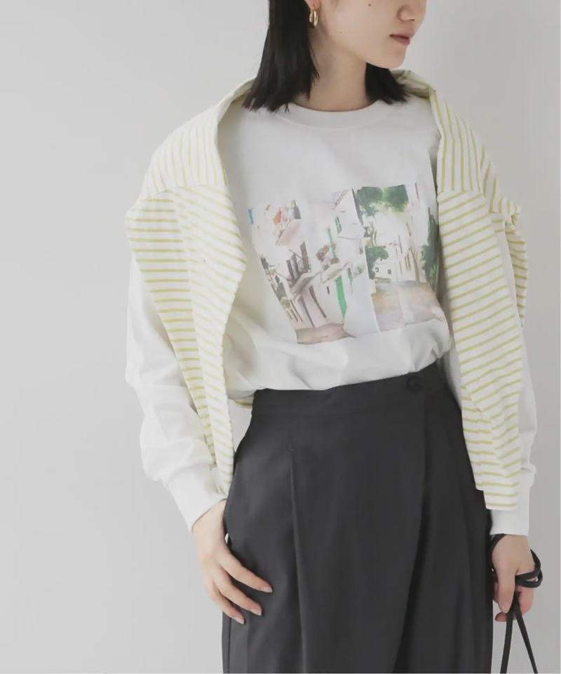 USAコットンフォトプリントTシャツ◆（JOURNAL STANDARD relume）