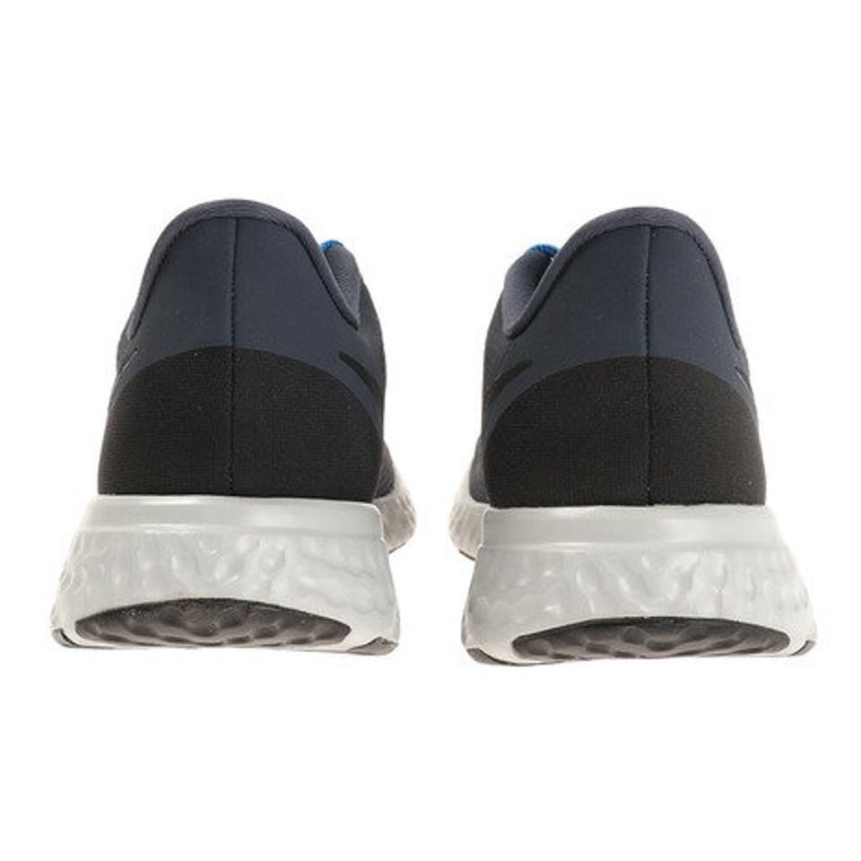 ナイキ(NIKE)(メンズ)レボリューション 5 サンダーブルー BQ3204-404 ランニング トレーニングシューズ スニーカー ジョギング