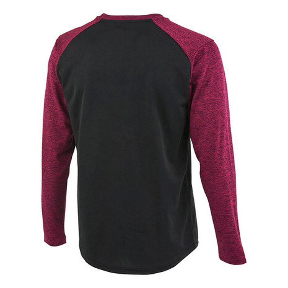 アンブロ(UMBRO) サッカーウェア 杢カラー長袖プラクティスシャツ UUUSJB52 EPNK (メンズ)