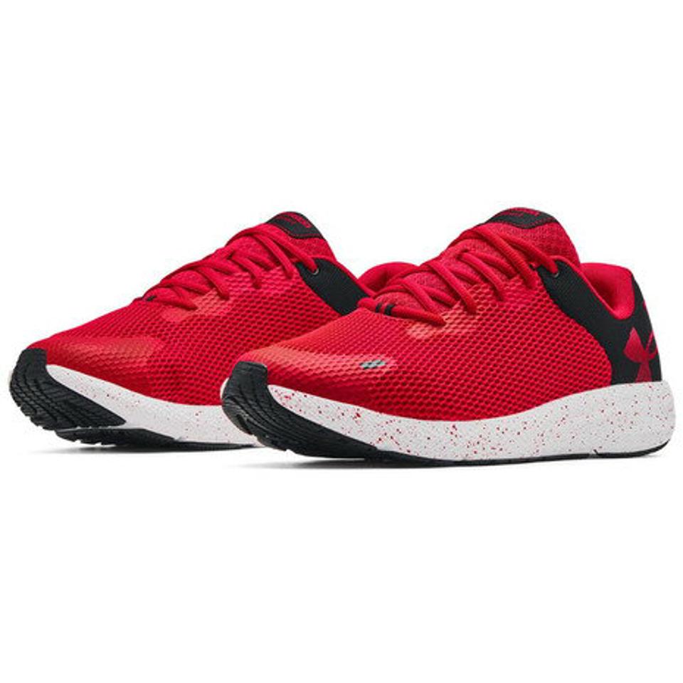 アンダーアーマー(UNDER ARMOUR) ランニングシューズ ジョギングシューズ チャージド パスート2 ビッグロゴ エクストラワイド 3025134 600 (メンズ)