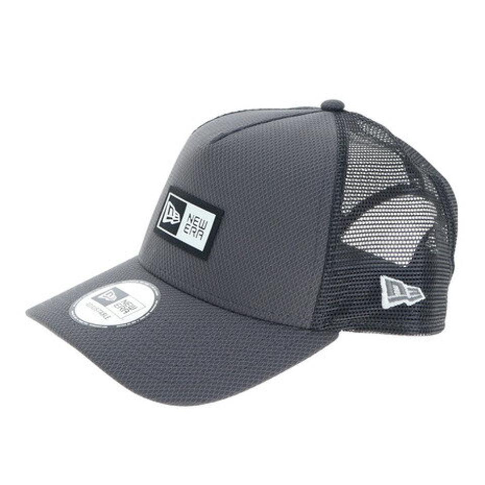 ニューエラ(NEW ERA) 帽子 キャップ 940 A-Frame トラッカー ラバーロゴ ボックスロゴ ラバーパッチ 12853898 日よけ (メンズ、レディース)