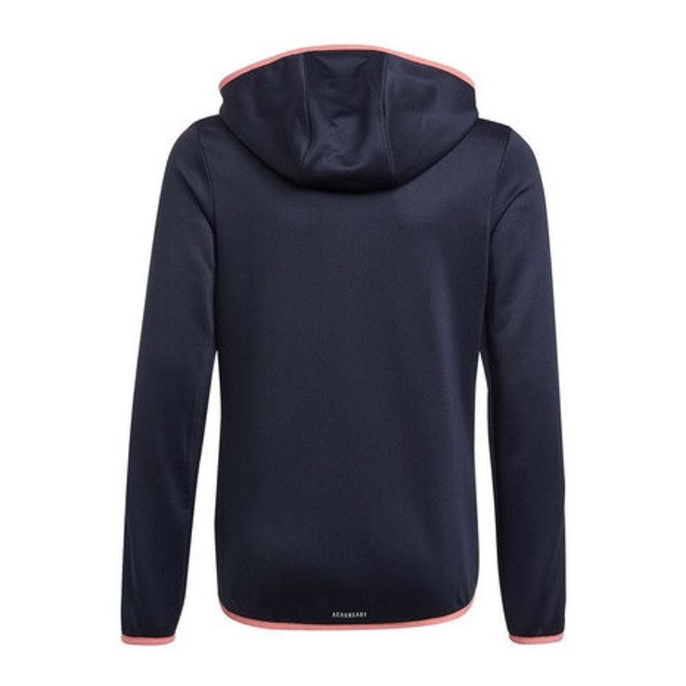 アディダス（adidas） デザインド トゥ ムーブ 3ストライプス フルジップパーカー 29289-GN1461 （キッズ）