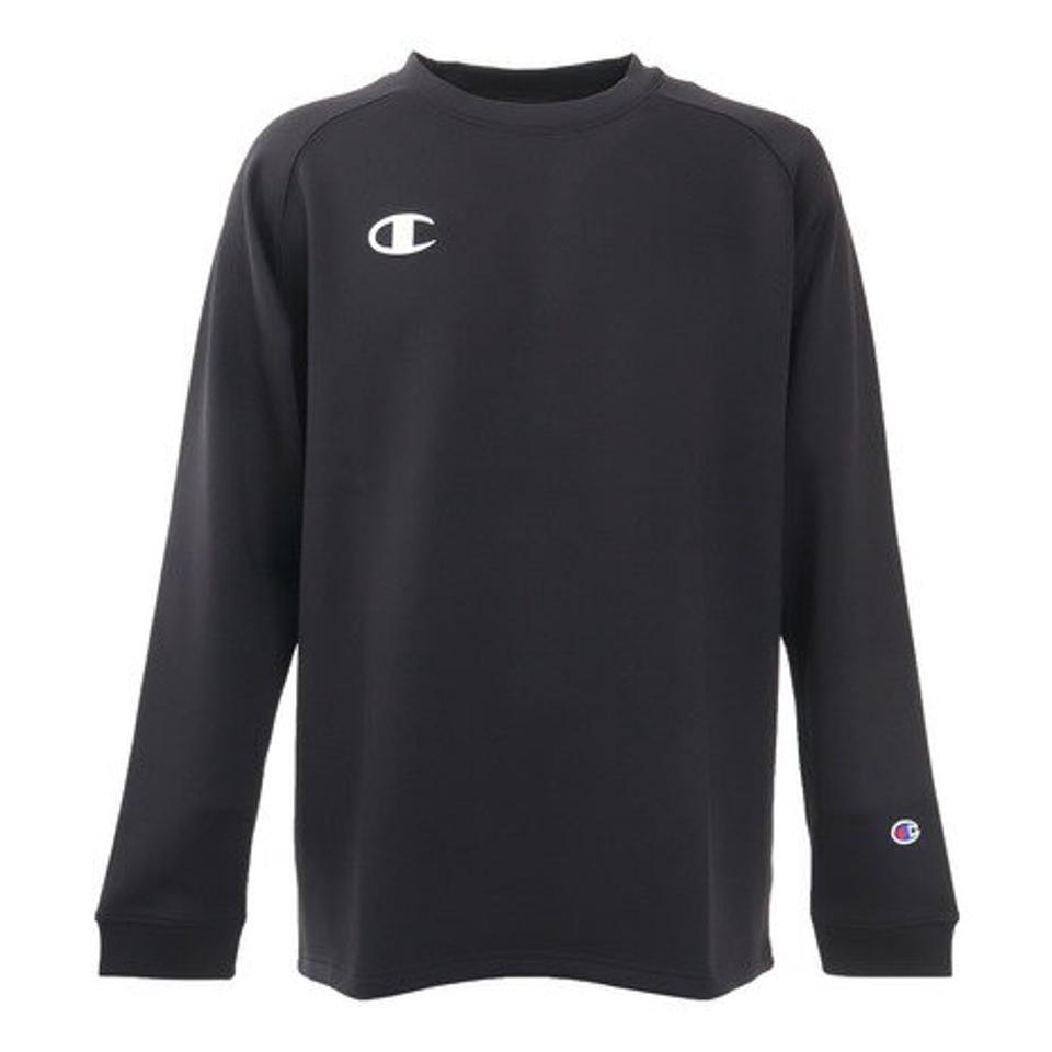 チャンピオン（CHAMPION） テックウィーブ 3LSクルーネックスウェットシャツ C3-UB010 090 バスケットボール スポーツウェア （メンズ）