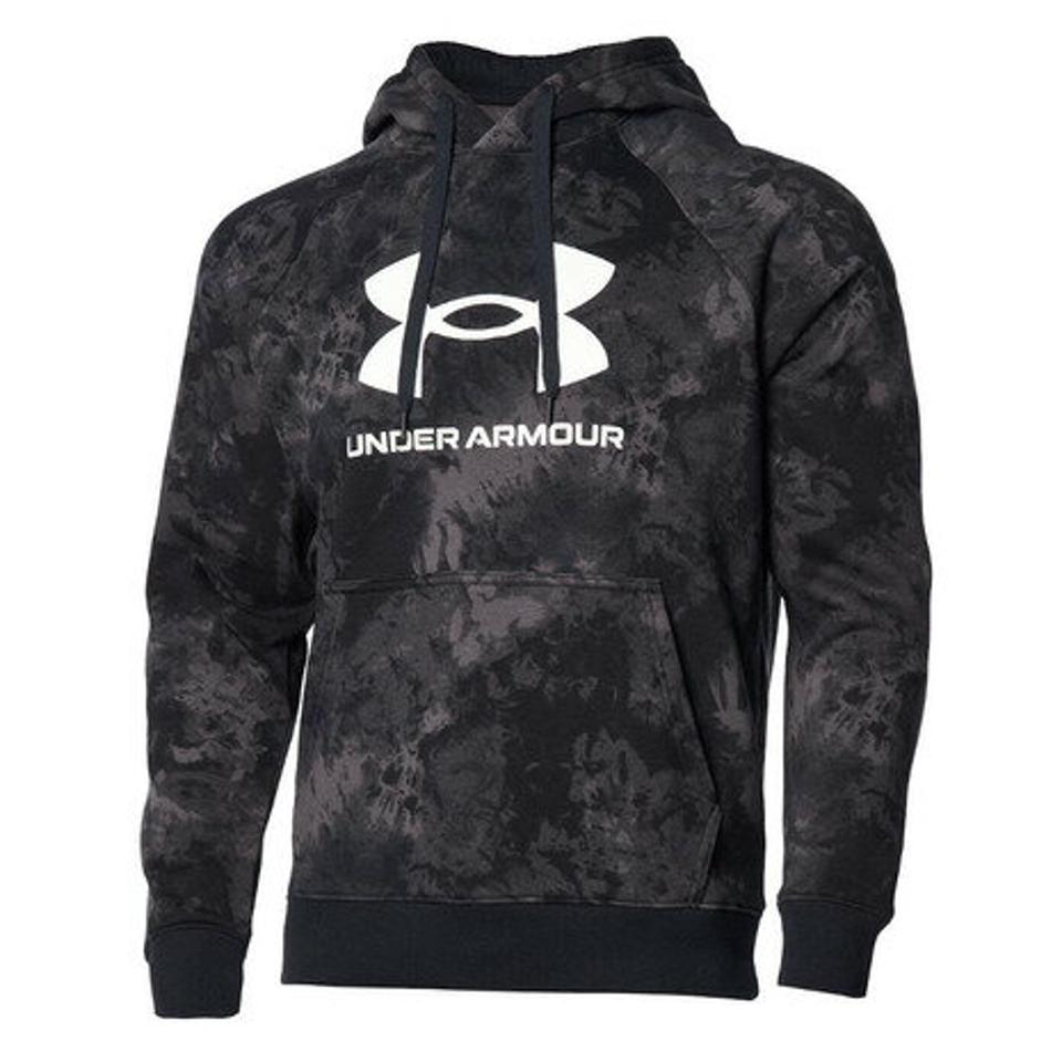 アンダーアーマー（UNDER ARMOUR） スウェット ライバルフリース フーディー ビッグロゴ プリント 1368932 001 トレーナー （メンズ）