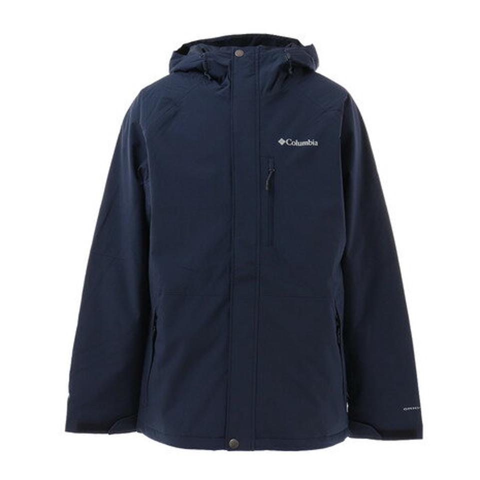【11/5 24h限定 エントリー＆対象4店舗買い回りで最大P10倍！】コロンビア（Columbia）（メンズ）スノーボード ボードウェア ジャケット Snow Shifter ジャケット WO4519 464 ネイビー