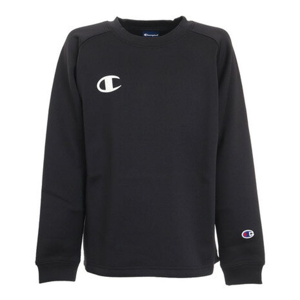 チャンピオン（CHAMPION） ジュニア テックウィーブ 3LSクルーネックスウェットシャツ CK-UB020 090 バスケットボール スポーツウェア （キッズ）