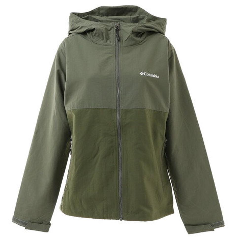 コロンビア（Columbia） アウター ジャケット Vizzavona Pass Jacket ヴザボナパスジャケット 薄手 オリーブ PL4674 316 （レディース）
