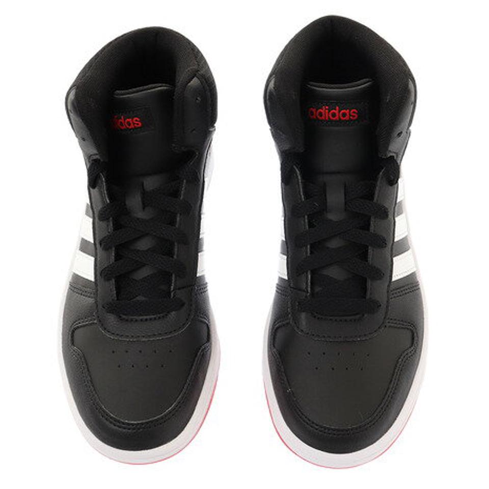 アディダス（adidas） ジュニアスニーカー ボーイズ スポーツシューズ フープス 2.0 Mid FY7009 （キッズ）