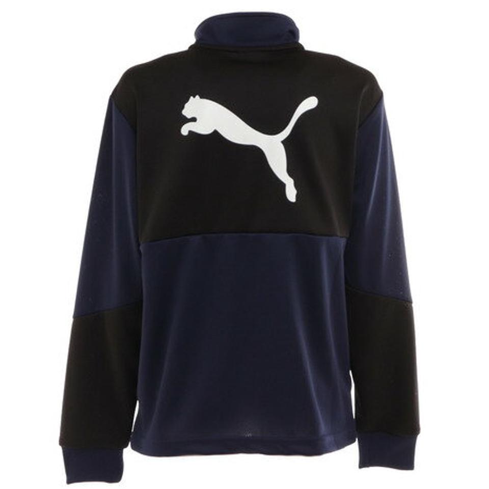 プーマ（PUMA）（キッズ）ジャージ キッズ ACTIVEジャケット 670746 06 NVY
