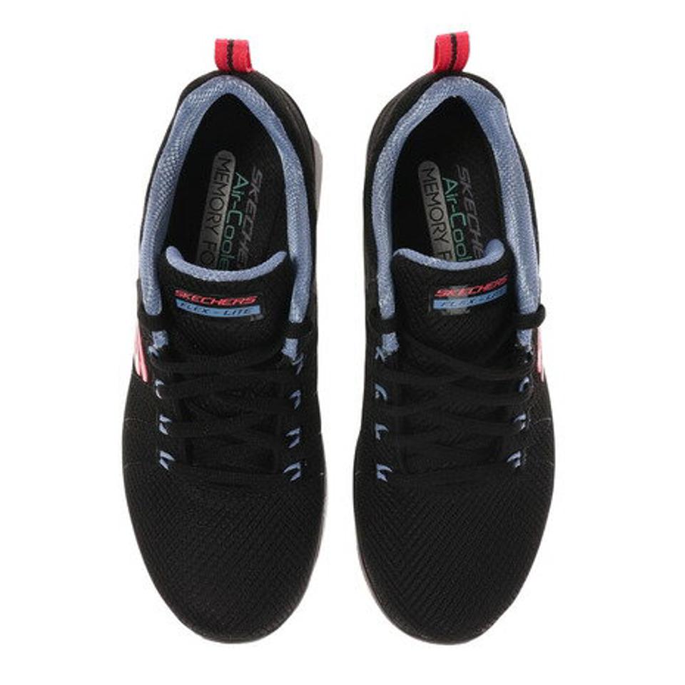 スケッチャーズ（SKECHERS）（レディース） フレックス アピール 4 エレガント FLEX APPEAL 4 ELEGANT WAY ブラック グレー 149580 レディース シューズ