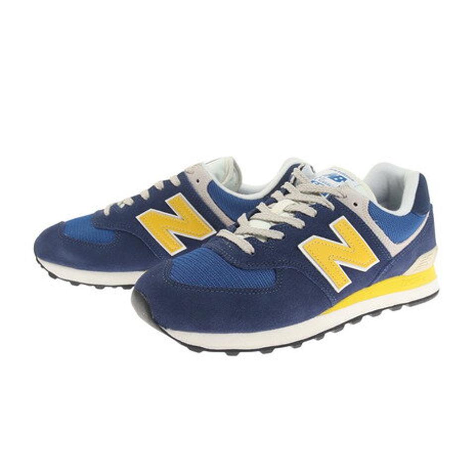 【ランニング対象品購入&エントリーでP10倍！8/19 20:00〜8/28 23:59】ニューバランス（new balance） スニーカー 青 ブルー ML574 OR2 D スポーツシューズ 靴 シューズ メンズ （メンズ）