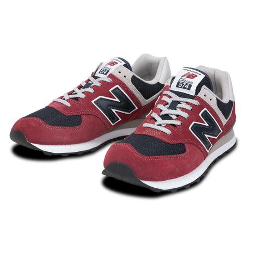 ニューバランス（new balance） スニーカー 赤 レッド ML574 EH2 D スポーツシューズ 靴 シューズ メンズ レディース （メンズ、レディース）