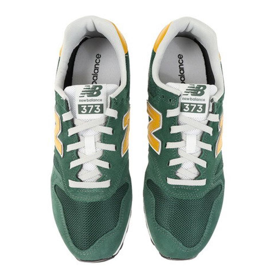 【20%OFFクーポン 8/25まで】ニューバランス（new balance） スニーカー 緑 グリーン イエロー ML373 VR2 D スポーツシューズ 靴 シューズ メンズ （メンズ）