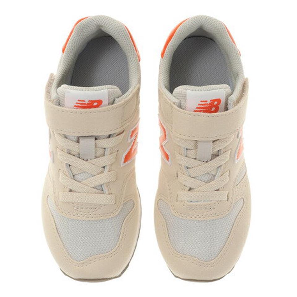 ニューバランス（new balance）（キッズ）スニーカー ベージュ YV373 JF2 M スポーツシューズ 子供 17.0 17.5 18.0 18.5 19.0 19.5 20.0 20.5 21.0 21.5 22.0