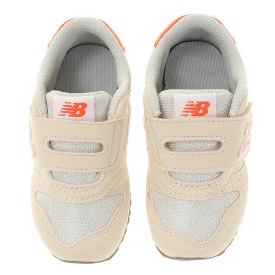 ニューバランス（new balance） スニーカー ベージュ IZ373 JF2 W ジュニア スポーツシューズ 子供靴 運動 テープ 12.0 14.0 14.5 15.0 15.5 16.5 （キッズ）