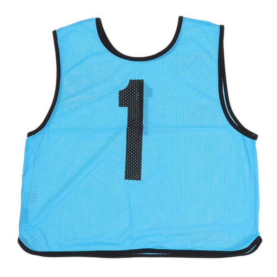 パフォーマンスギア(PG) バスケットボール ビブス10枚セット 760PG0ES8326 BLU (メンズ、レディース、キッズ)