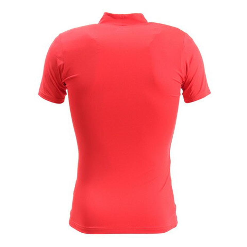 パフォーマンスギア(PG) ストレッチ ハイネック半袖 プラクティスシャツ 741PG9ES4524 RED (メンズ)