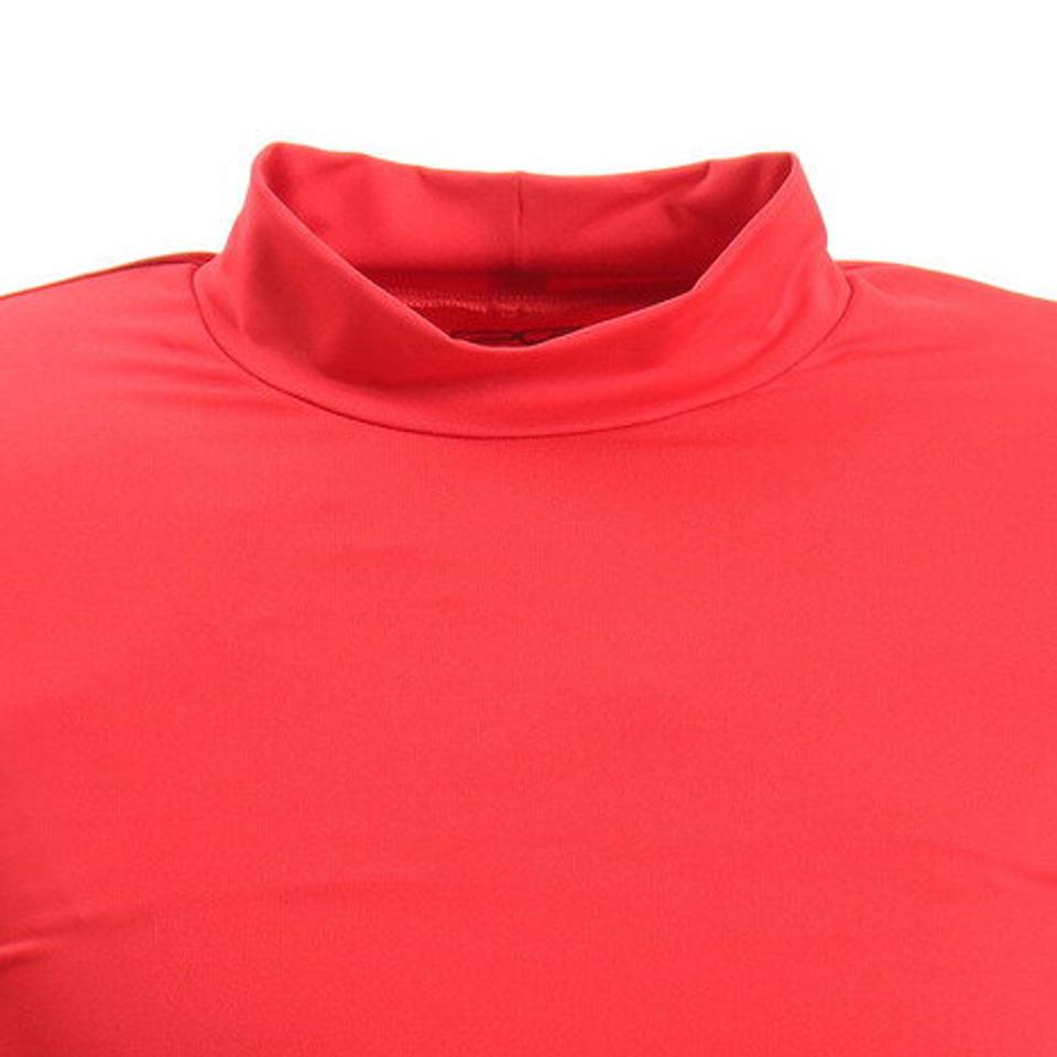 パフォーマンスギア(PG) ストレッチ ハイネック半袖 プラクティスシャツ 741PG9ES4524 RED (メンズ)