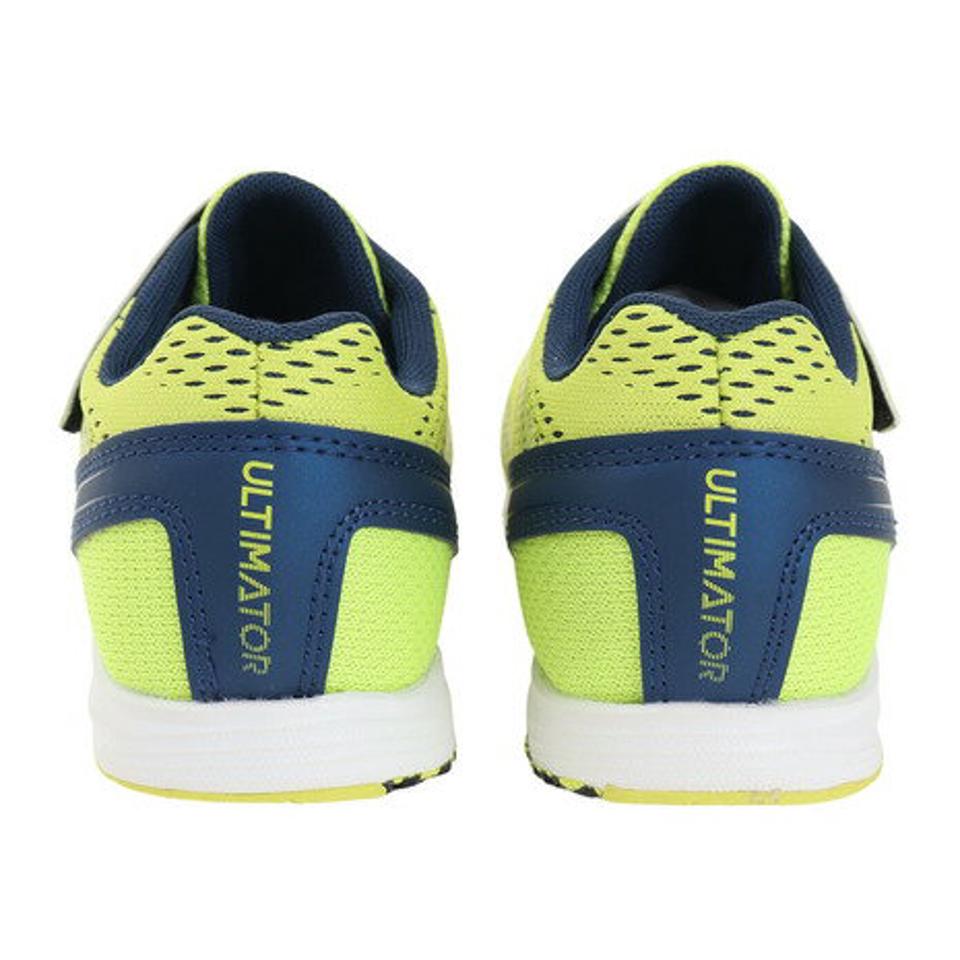 ムーンスター（MoonStar）（キッズ）アルティメイター UL 1073 ライム 12295597 22SS ジュニアスポーツシューズ ベルクロ 運動靴 子供 スニーカー テープ