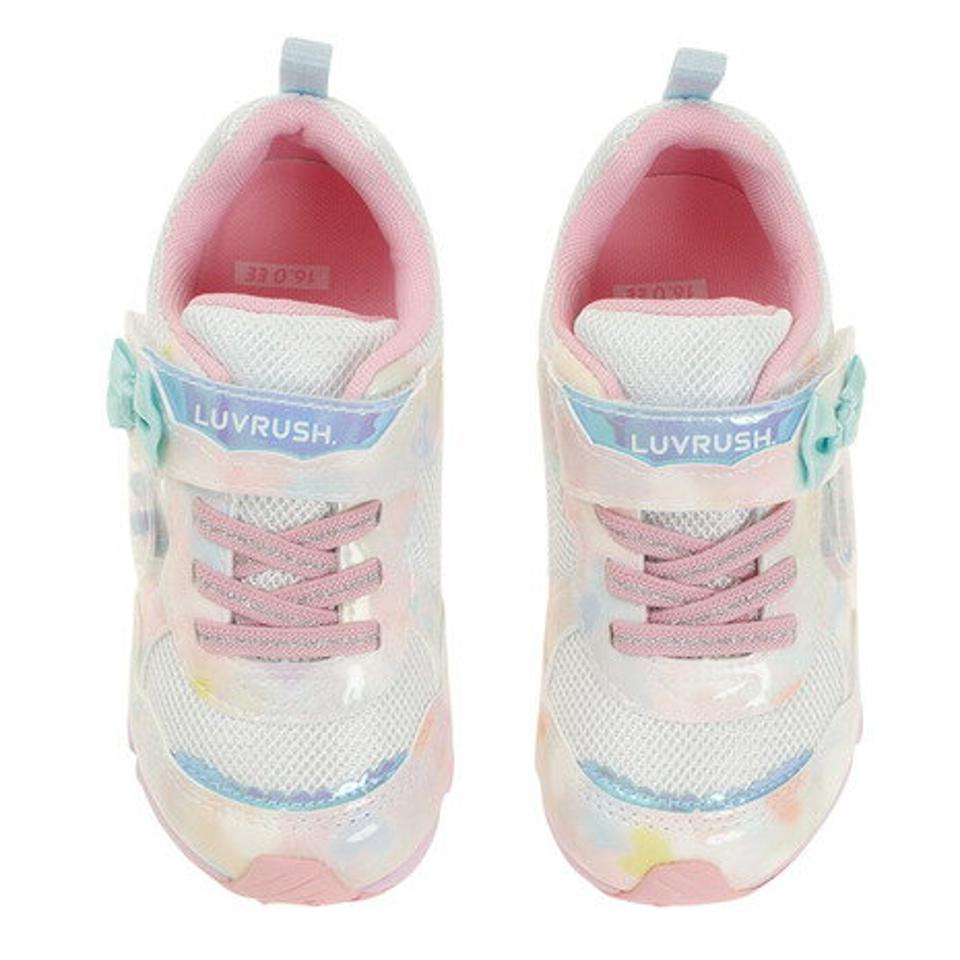 ムーンスター（MoonStar）（キッズ）ジュニアスポーツシューズ ベルクロ ベルト付き スニーカー LV 1080 12295488 22SS