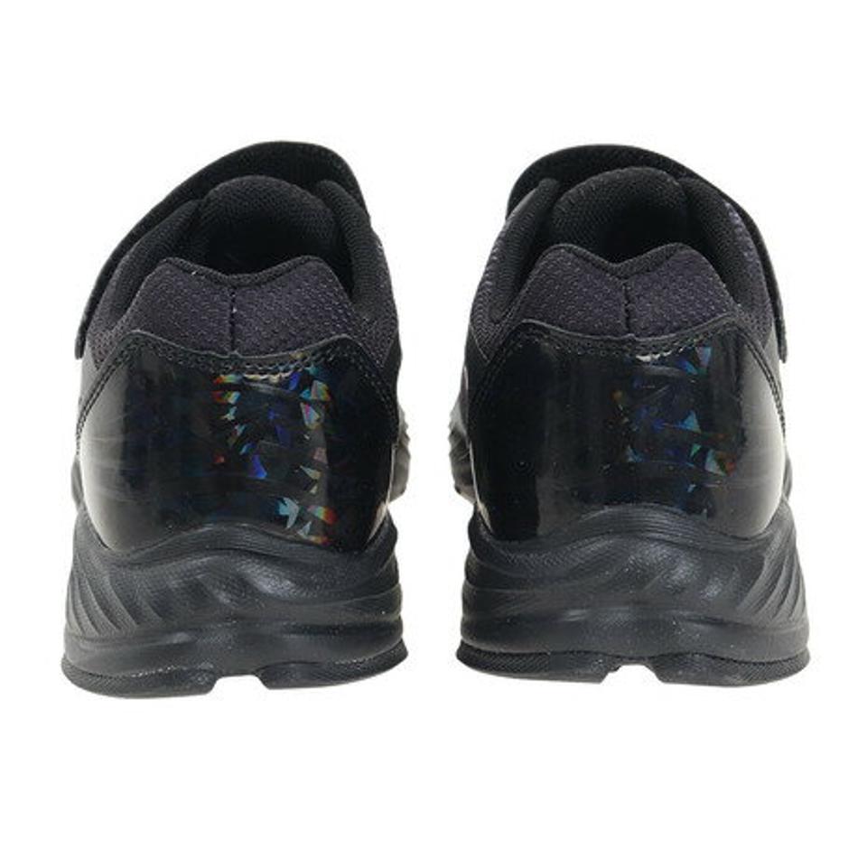 【1/25 24h限定 エントリー＆対象3店舗買い回りで最大P10倍！】ムーンスター（MoonStar）（キッズ）ジュニア ランニングシューズ 黒 緑 スキルシューター SK エアドライブ 12295706 22SS スニーカー