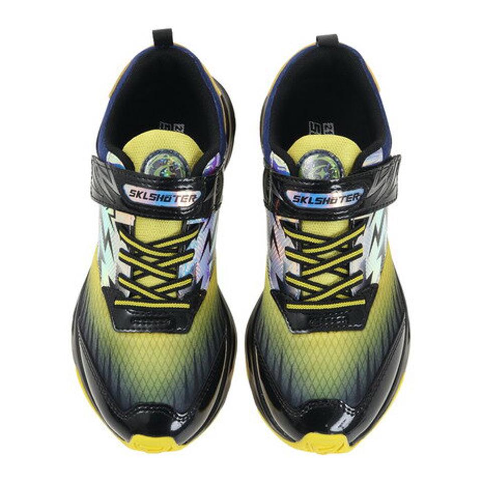 ムーンスター（MoonStar）（キッズ）ジュニア ランニングシューズ 黄色 紫 スキルシューター SK ジンライ パープル イエロー 12295693 22SS スニーカー